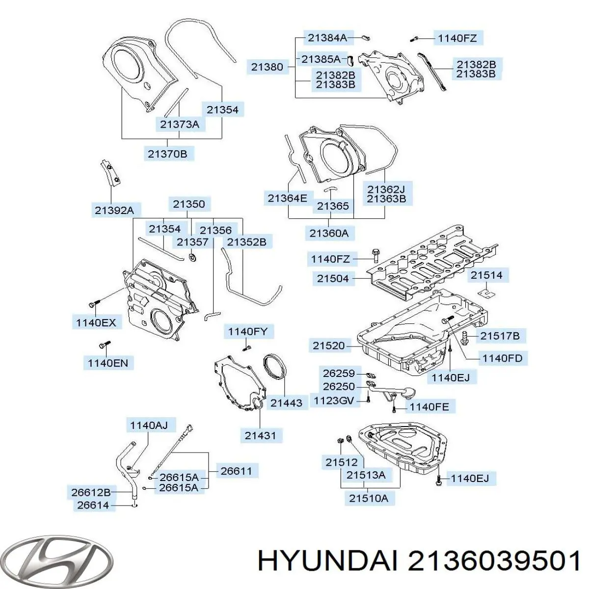  2136039501 Hyundai/Kia