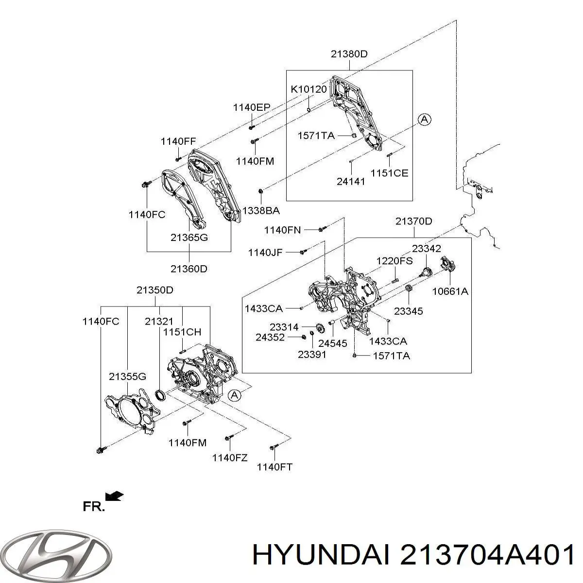  213704A401 Hyundai/Kia