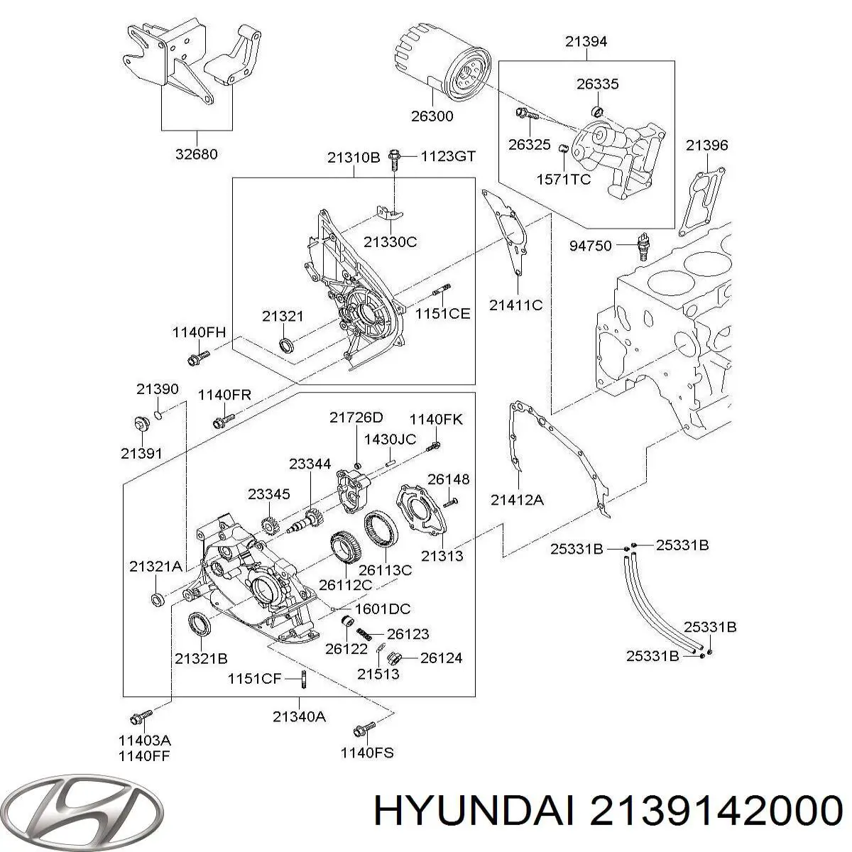  2139142000 Hyundai/Kia