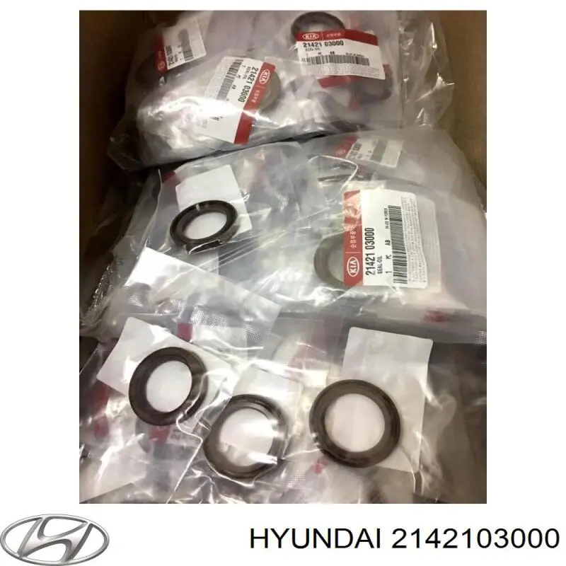 Anillo retén, cigüeñal frontal 2142103000 Hyundai/Kia