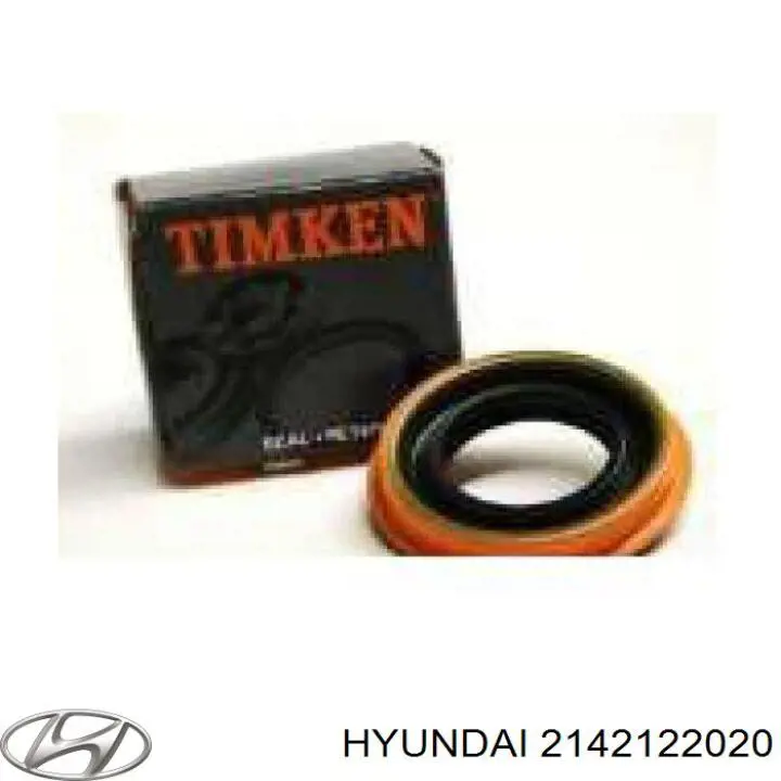 2142122020 Hyundai/Kia Сальник коленвала двигателя, передний