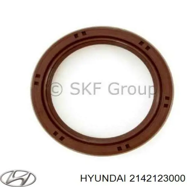 2142123000 Hyundai/Kia сальник коленвала двигателя передний