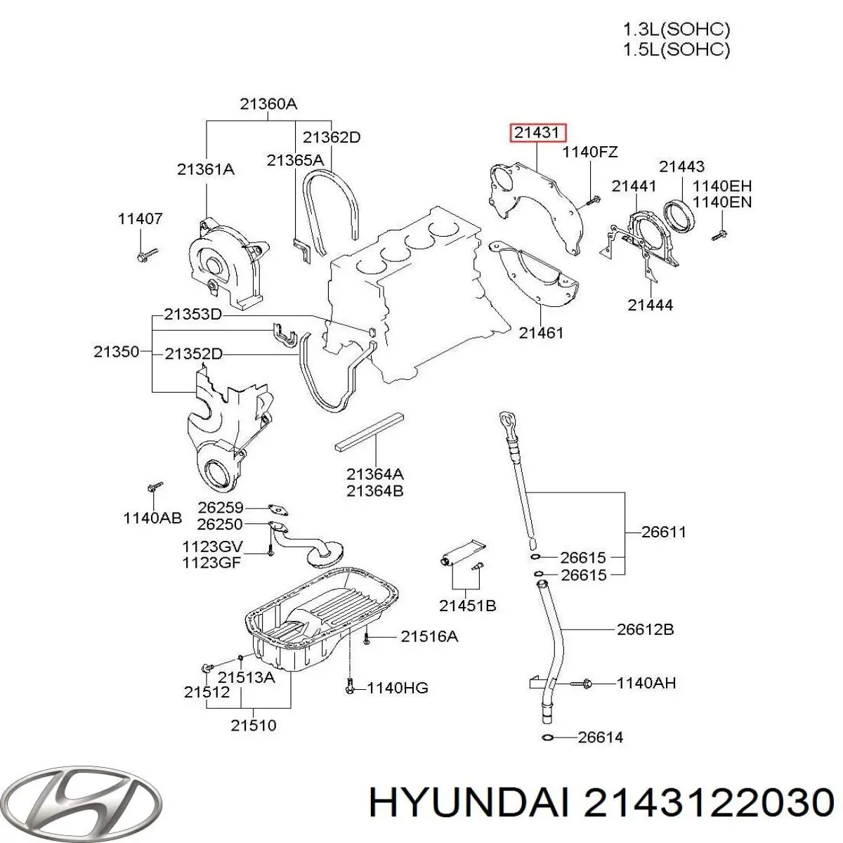  Hyundai/Kia 2143122030 цена, от 5.07 USD