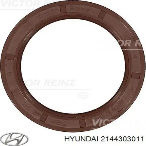 2144303011 Hyundai/Kia сальник коленвала двигателя задний