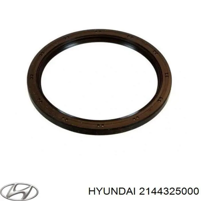 Vedação traseira de cambota de motor 2144325000 Hyundai/Kia