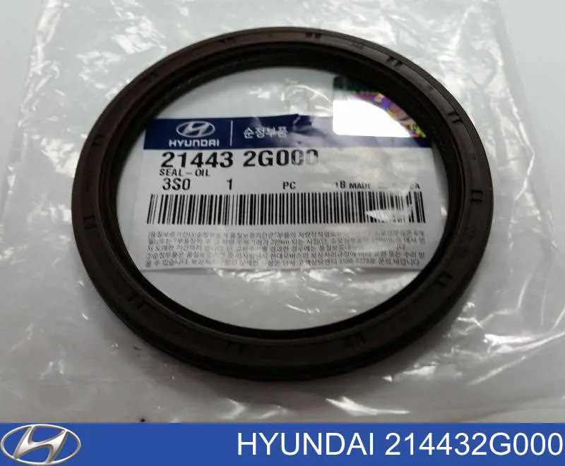 Купить 214432G000 Hyundai/Kia Сальник коленвала задний