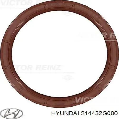 Сальник коленвала коренной Hyundai/Kia 214432G000