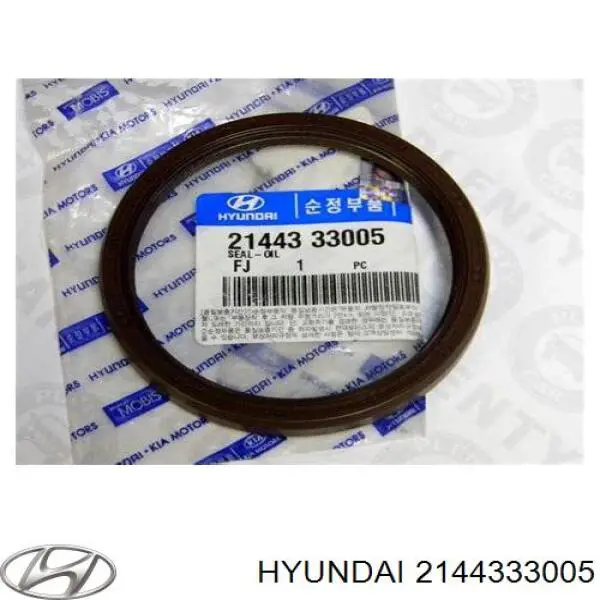 2144333005 Hyundai/Kia vedação traseira de cambota de motor