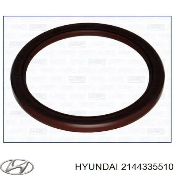 2144335510 Hyundai/Kia сальник коленвала двигателя задний