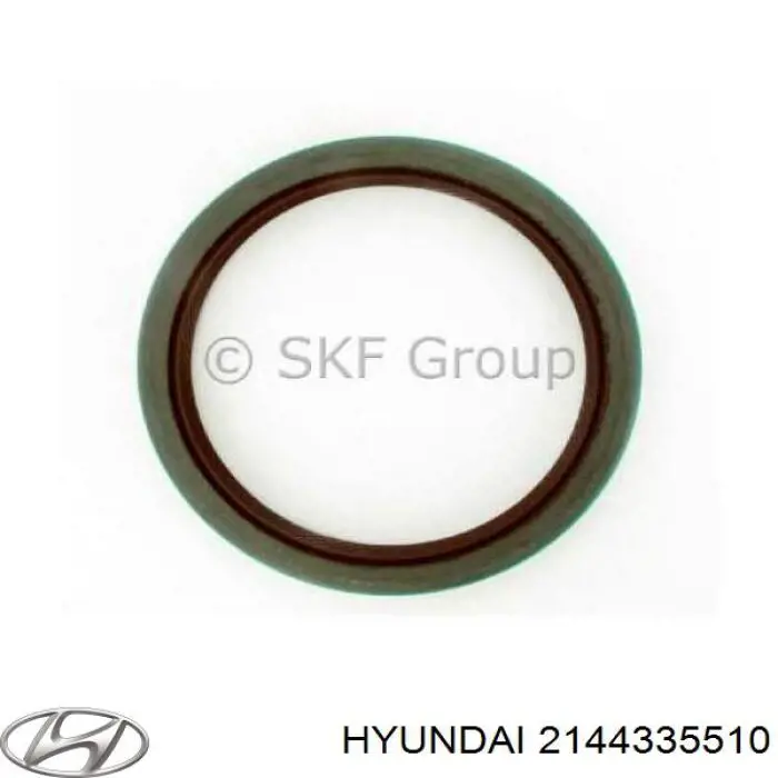 Купить 2144335510 Hyundai/Kia Сальник коленвала задний