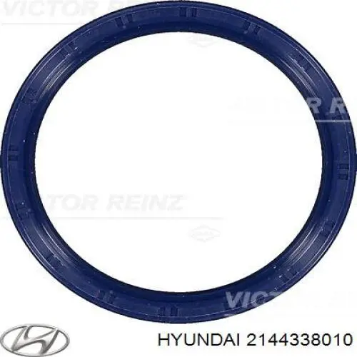 2144338010 Hyundai/Kia vedação traseira de cambota de motor