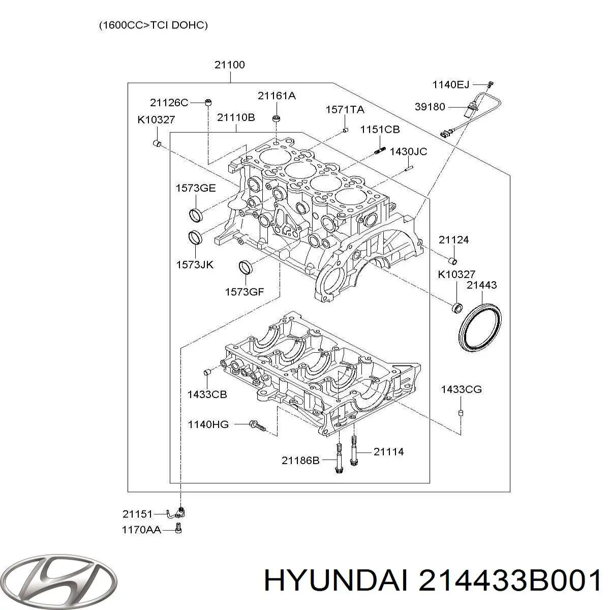  Hyundai/Kia 214433B001 цена, от 5.36 USD
