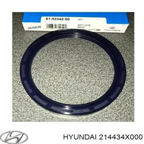 Сальник коленвала задний Hyundai/Kia 214434X000 цена, от 9.46 USD