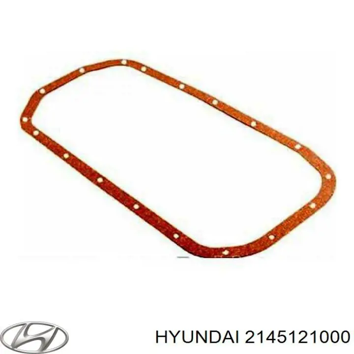 Прокладка поддона картера двигателя на Hyundai Pony 