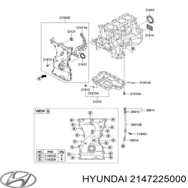 2147225000 Hyundai/Kia 