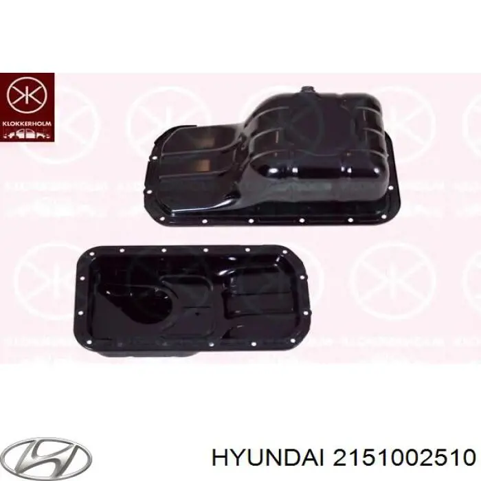 Масляный поддон двигателя Hyundai/Kia 2151002510 цена, от 42.46 USD
