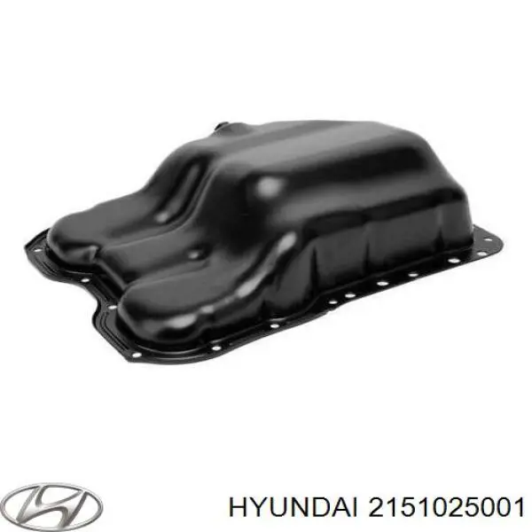 2151025001 Hyundai/Kia поддон масляный картера двигателя