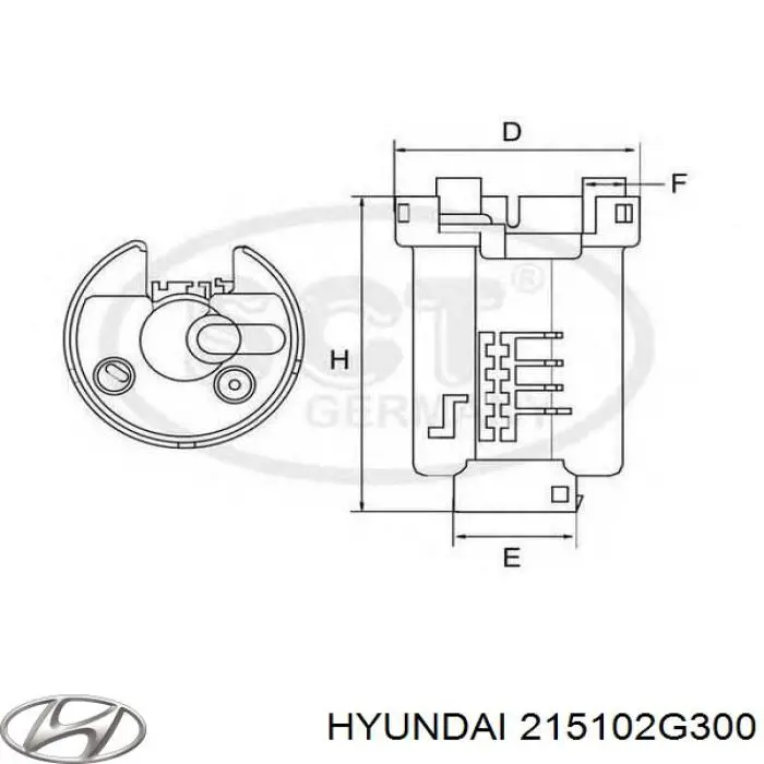 Масляный поддон двигателя Hyundai/Kia 215102G300 цена, от 134.30 USD