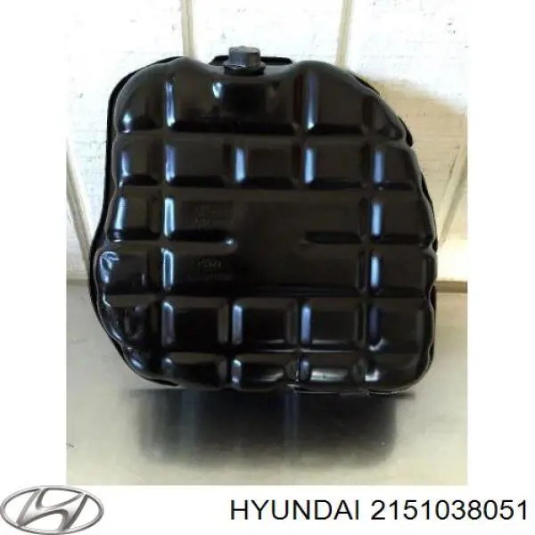 2151038051 Hyundai/Kia поддон масляный картера двигателя, нижняя часть