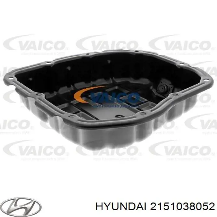 2151038052 Hyundai/Kia поддон масляный картера двигателя, нижняя часть