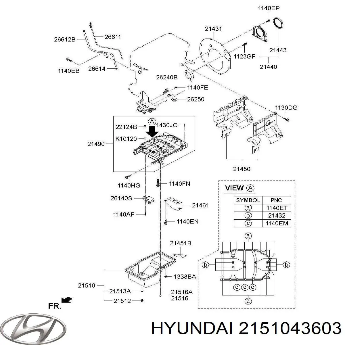 2151043603 Hyundai/Kia 