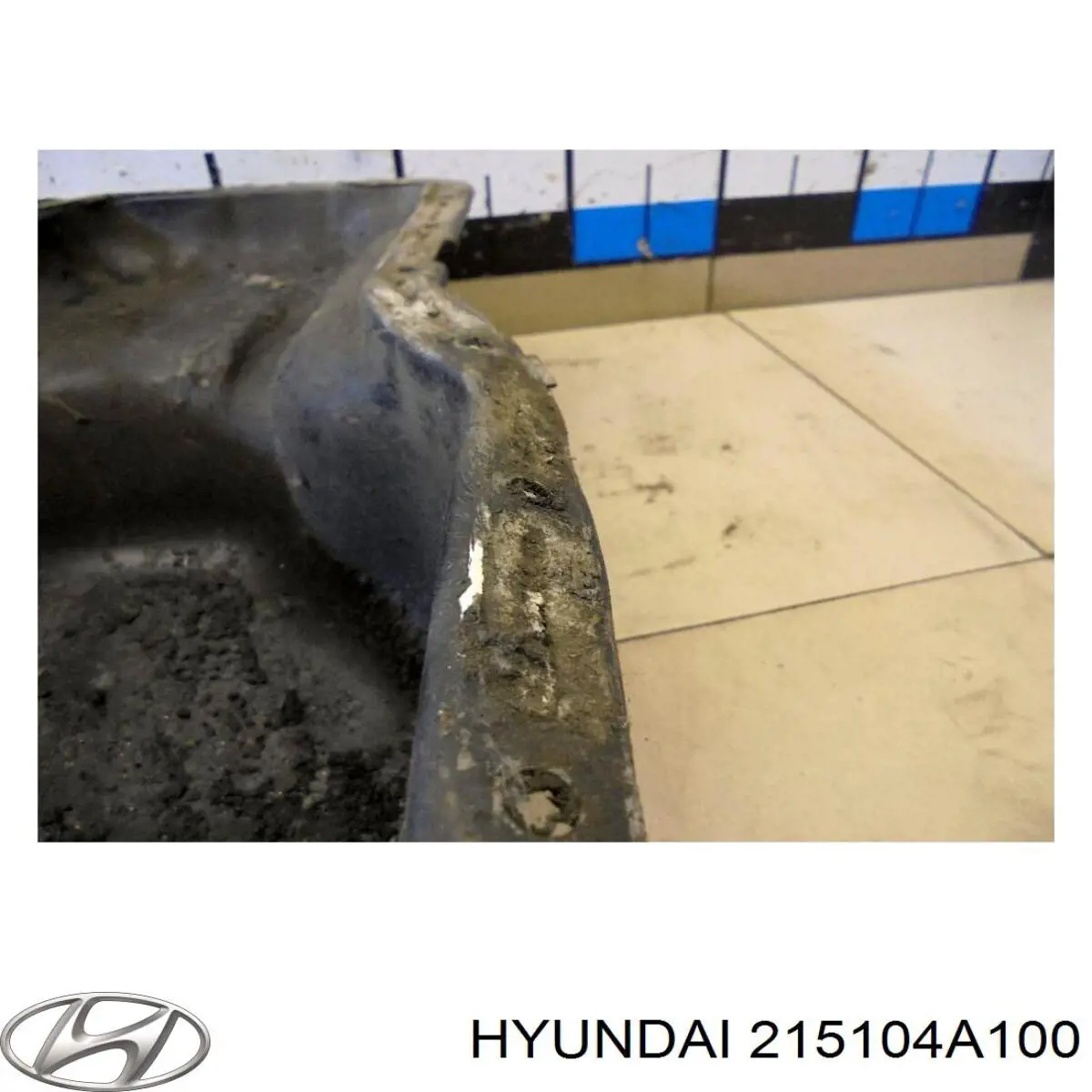 Купить 215104A100 Hyundai/Kia Поддон картера двигателя