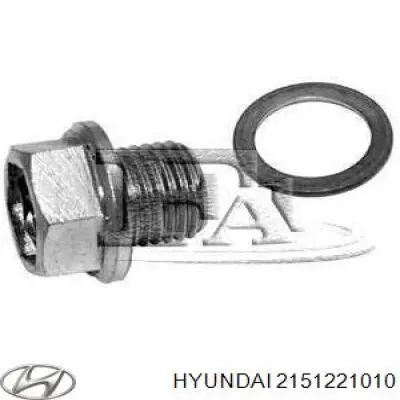 Пробка піддона двигуна 2151221010 Hyundai/Kia