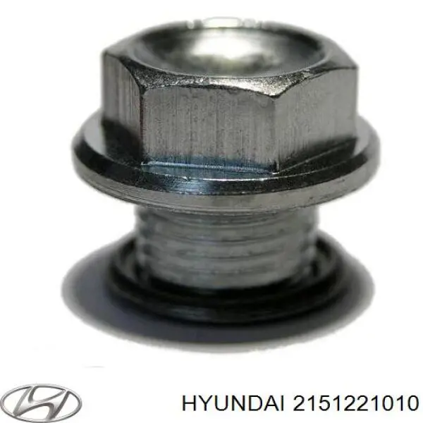 Пробка поддона двигателя Hyundai/Kia 2151221010 цена, от 3.16 USD