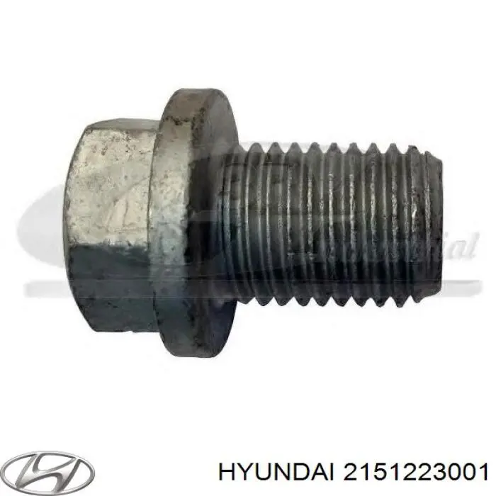 2151223001 Hyundai/Kia tampão de panela de motor