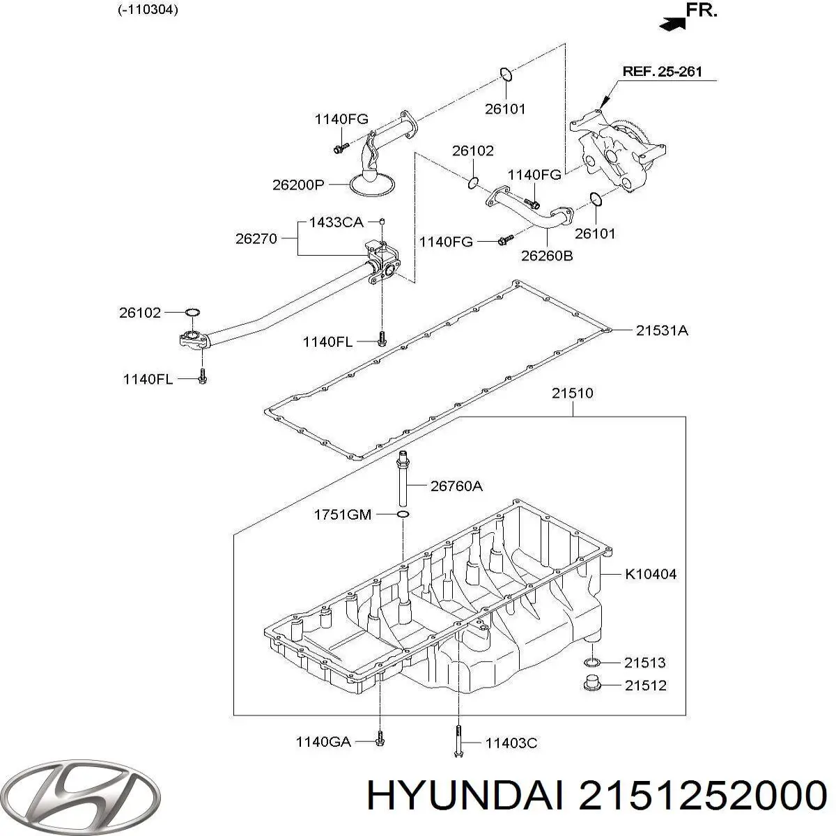  2151252000 Hyundai/Kia