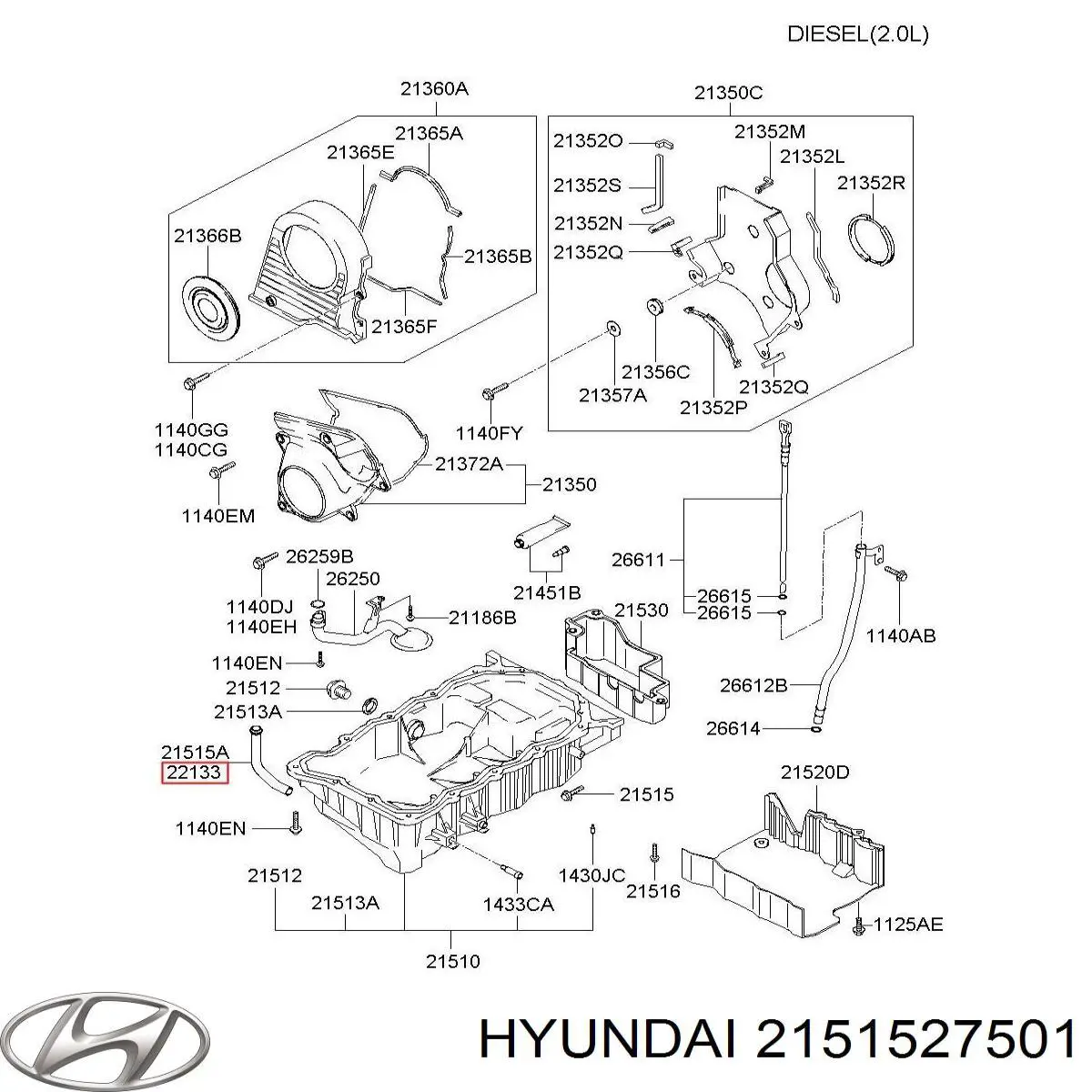  2151527501 Hyundai/Kia