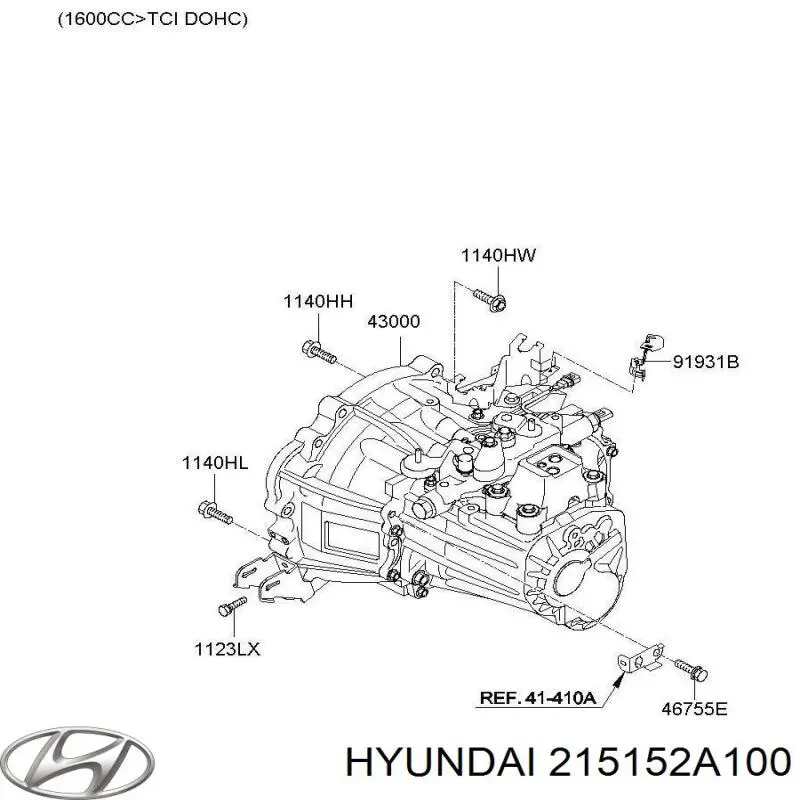  215152A100 Hyundai/Kia