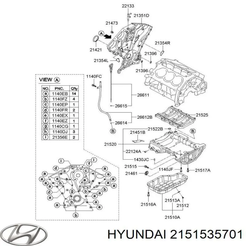  2151535701 Hyundai/Kia