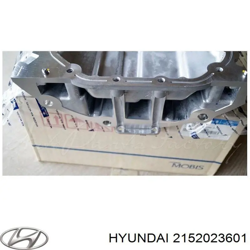 Поддон масляный картера двигателя на Hyundai Tiburon 