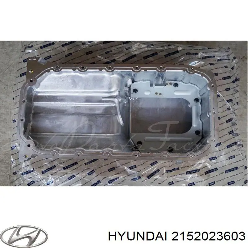 Поддон масляный картера двигателя на Hyundai Elantra XD