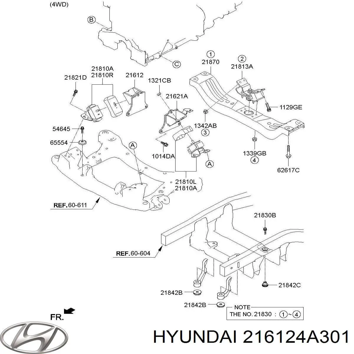 216124A301 Hyundai/Kia 