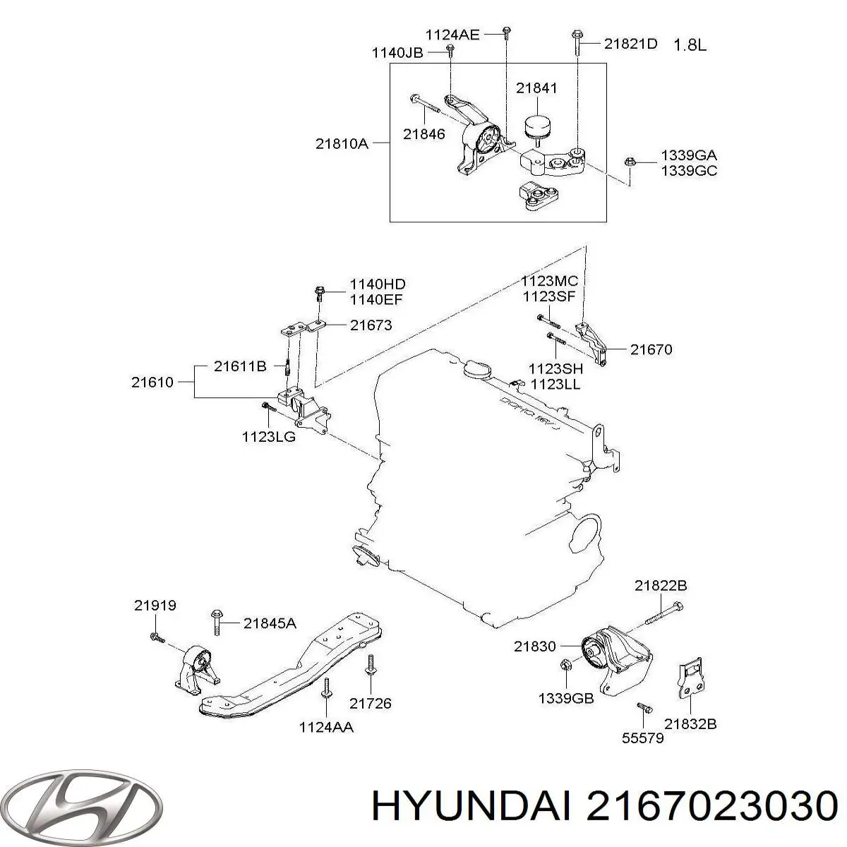  2167023030 Hyundai/Kia