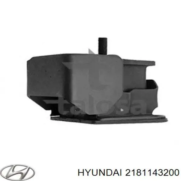 Левая подушка двигателя 2181143200 Hyundai/Kia