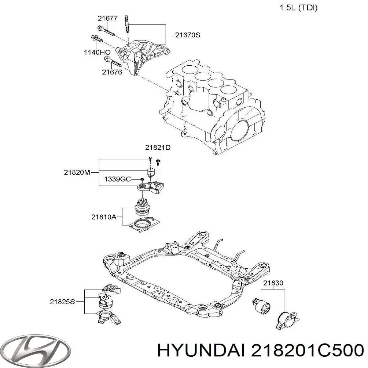 218201C500 Hyundai/Kia 