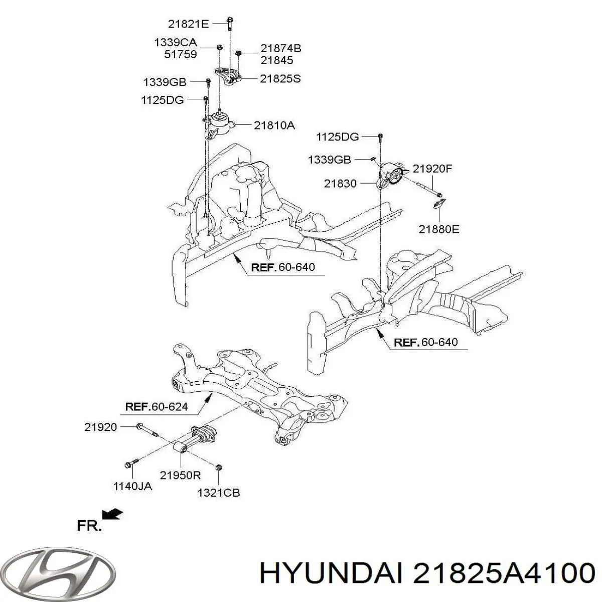  21825A4100 Hyundai/Kia