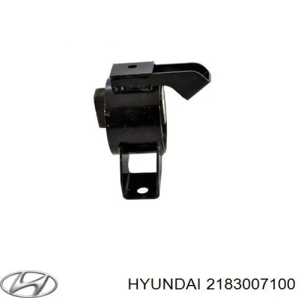 2183007100 Hyundai/Kia подушка трансмиссии (опора коробки передач левая)