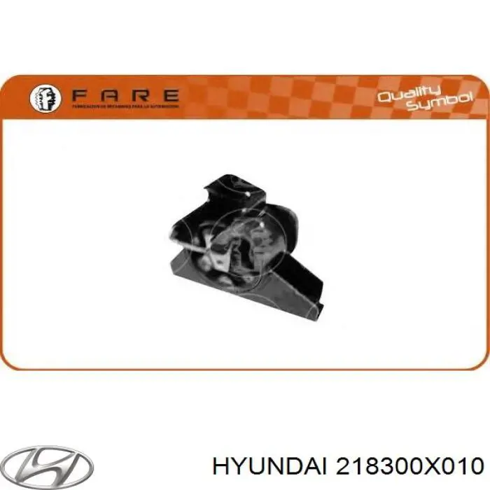 218300X010 Hyundai/Kia coxim (suporte esquerdo de motor)