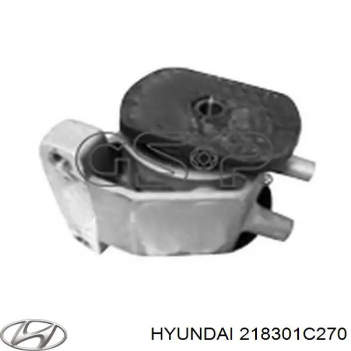 Подушка (опора) двигателя левая задняя 218301C270 Hyundai/Kia
