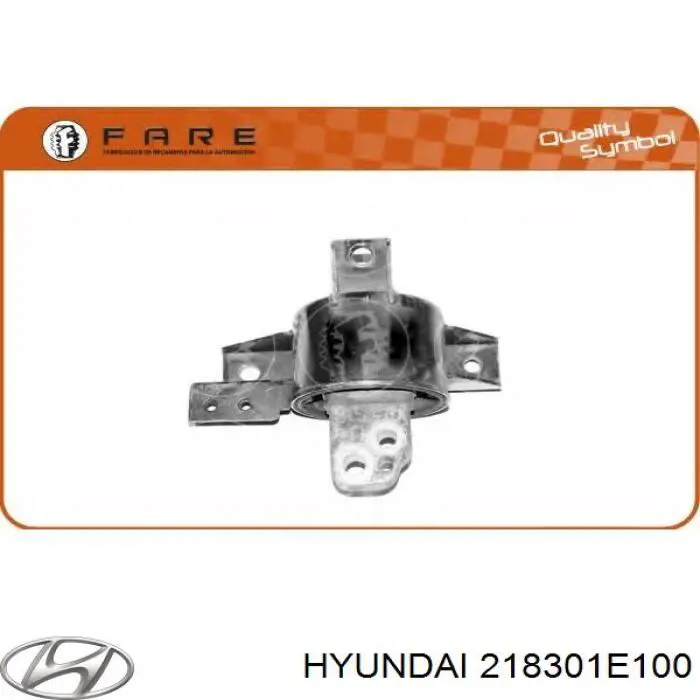 218301E100 Hyundai/Kia coxim (suporte esquerdo de motor)