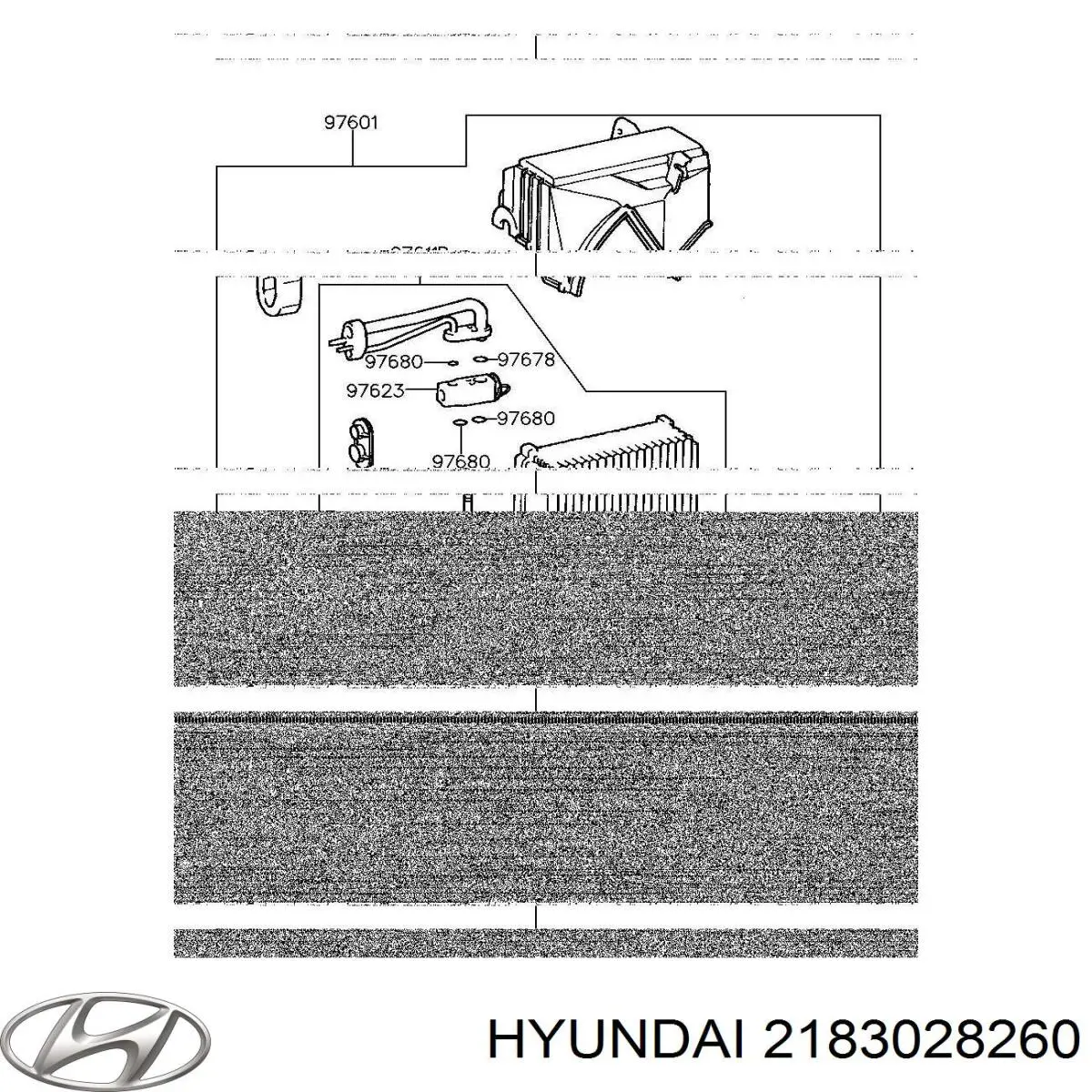 Подушка двигателя Hyundai/Kia 2183028260 цена, от 69.68 USD