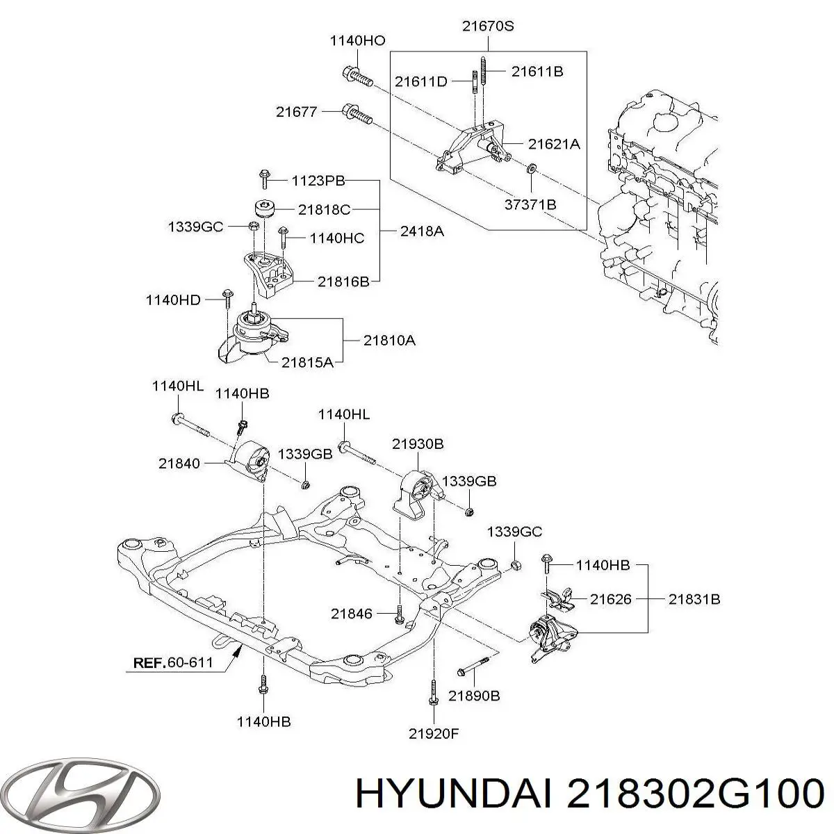  218302G100 Hyundai/Kia