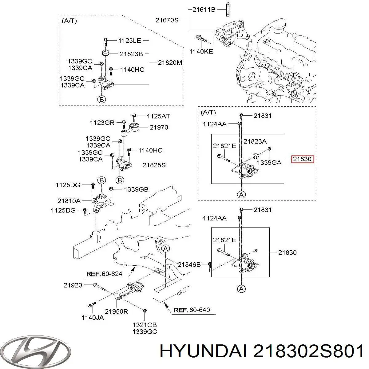 Купить 218302S801 Hyundai/Kia 