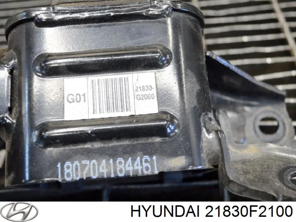 Подушка (опора) двигателя левая на Хундай И30 (Hyundai I30)