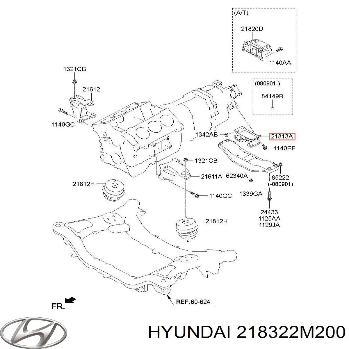  Hyundai/Kia 218322M200 цена, от 50.57 USD