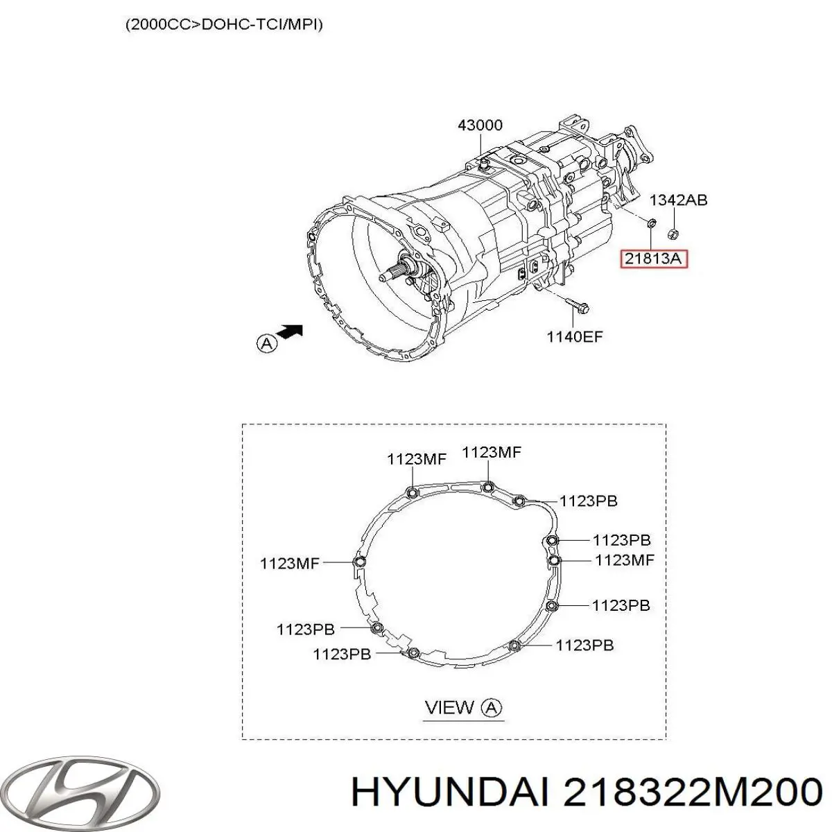 Купить 218322M200 Hyundai/Kia 